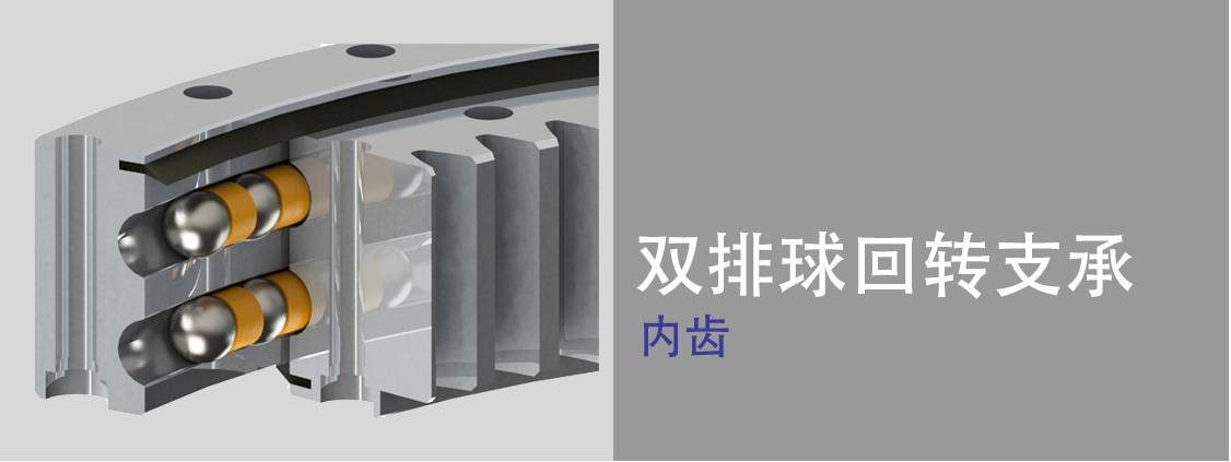 雙排球式回轉支承